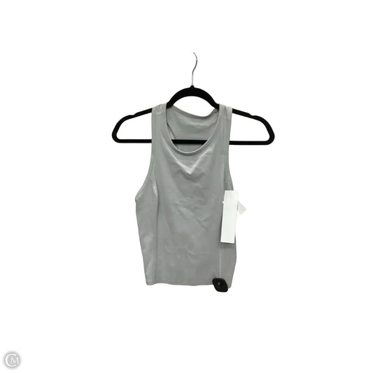 Athletic Tank Top By Lululemon In Grey, Size: 4