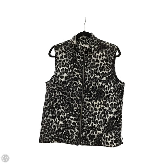 Vest Other By Chicos In Animal Print, Size: L