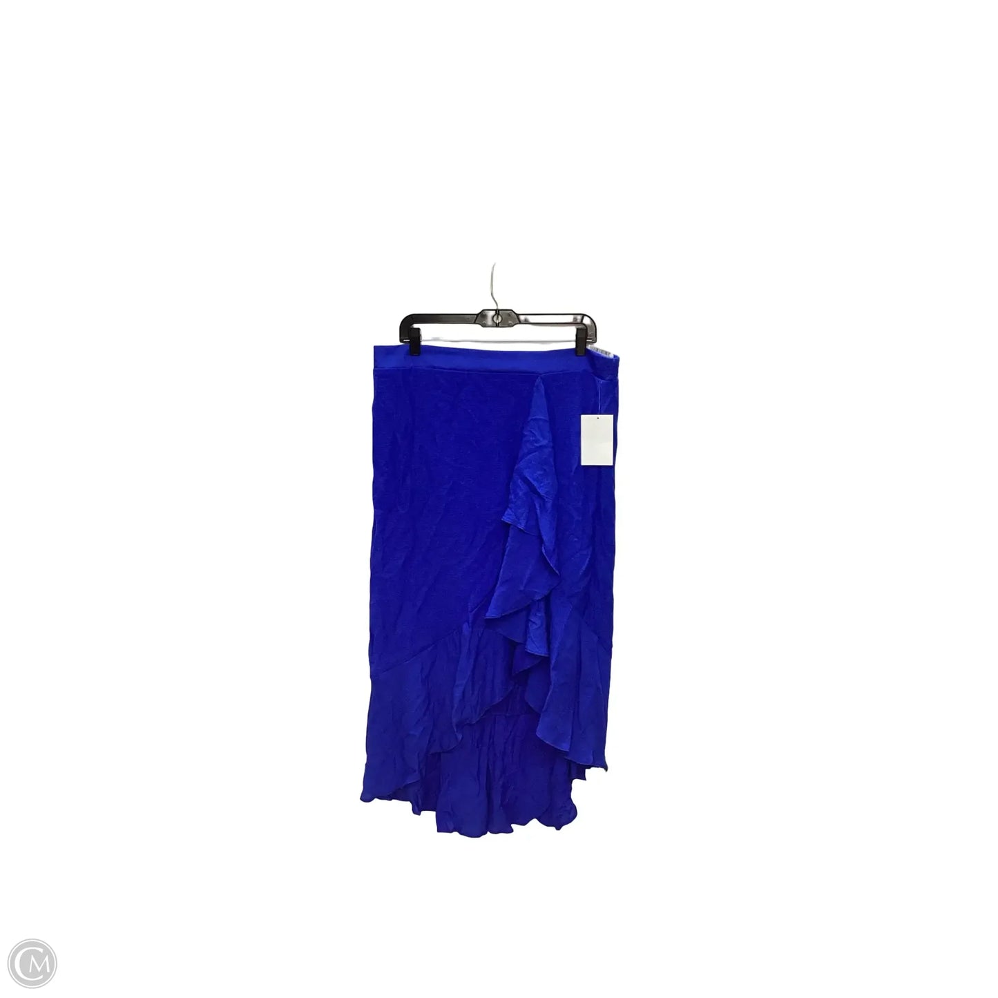 Skirt Midi By B-Wear In Blue, Size: Xl