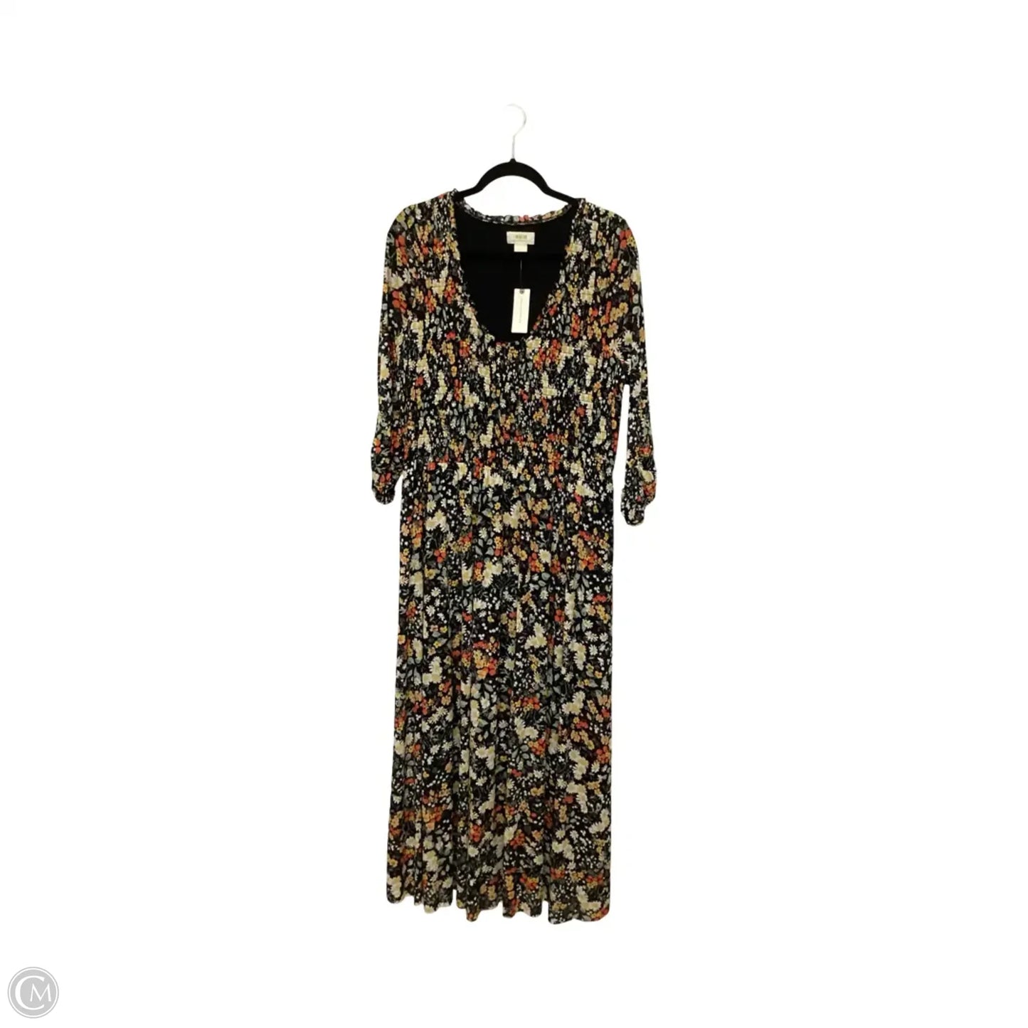 Dress Casual Maxi By Maeve In Floral Print, Size: Xl