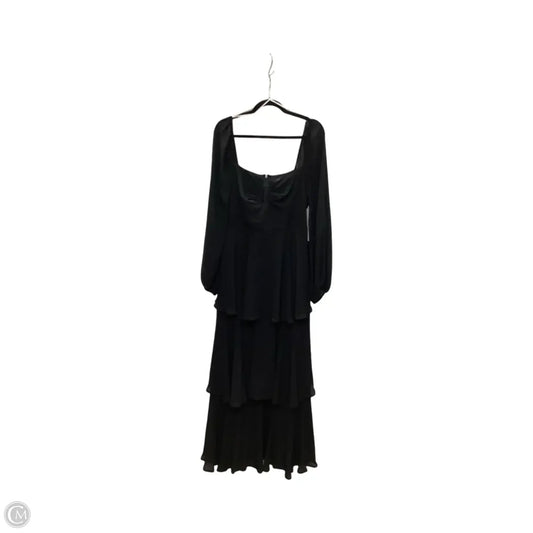 Dress Party Long By Lulus In Black, Size: Xl