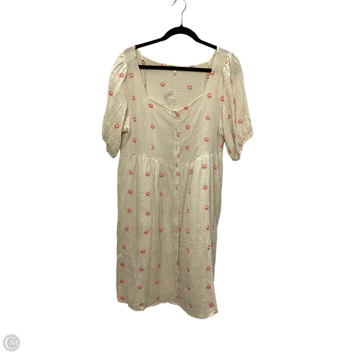Dress Casual Short By Baevely In Tan, Size: Xl