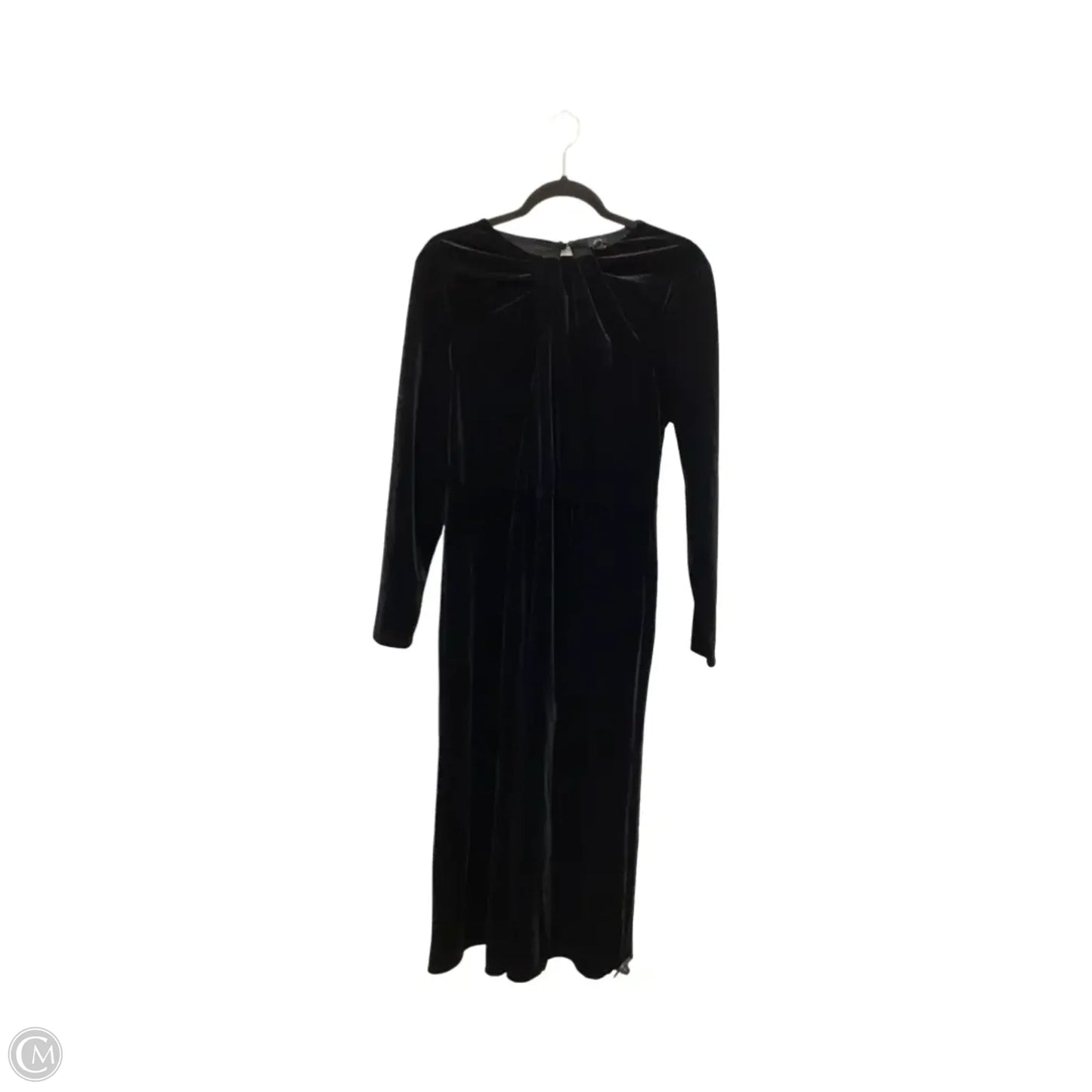 Dress Party Midi By River Island In Black, Size: 18