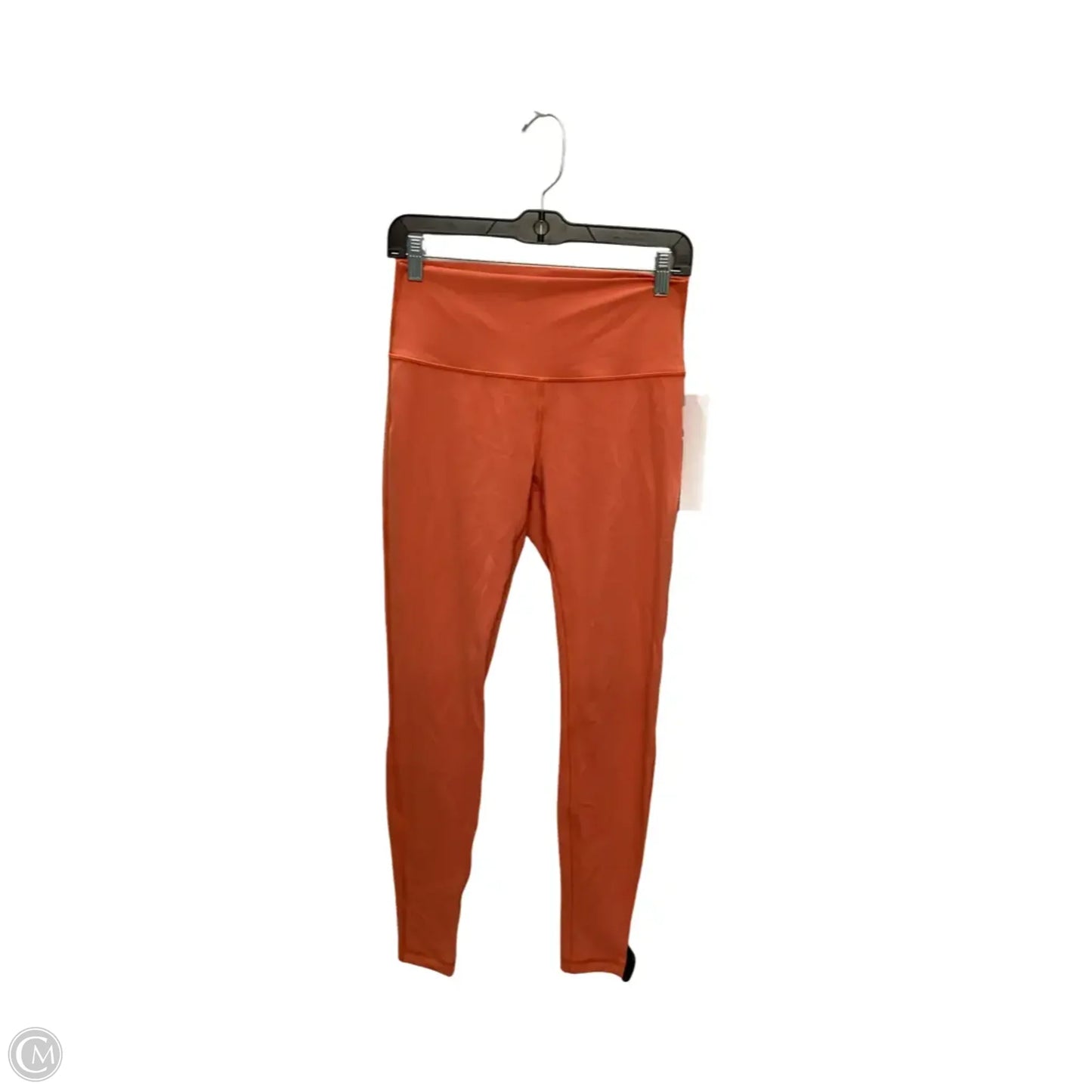 Athletic Leggings By Lululemon In Orange, Size: 8