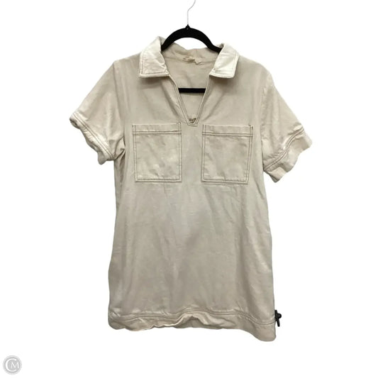 Dress Casual Short By Entro In Tan Denim, Size: M