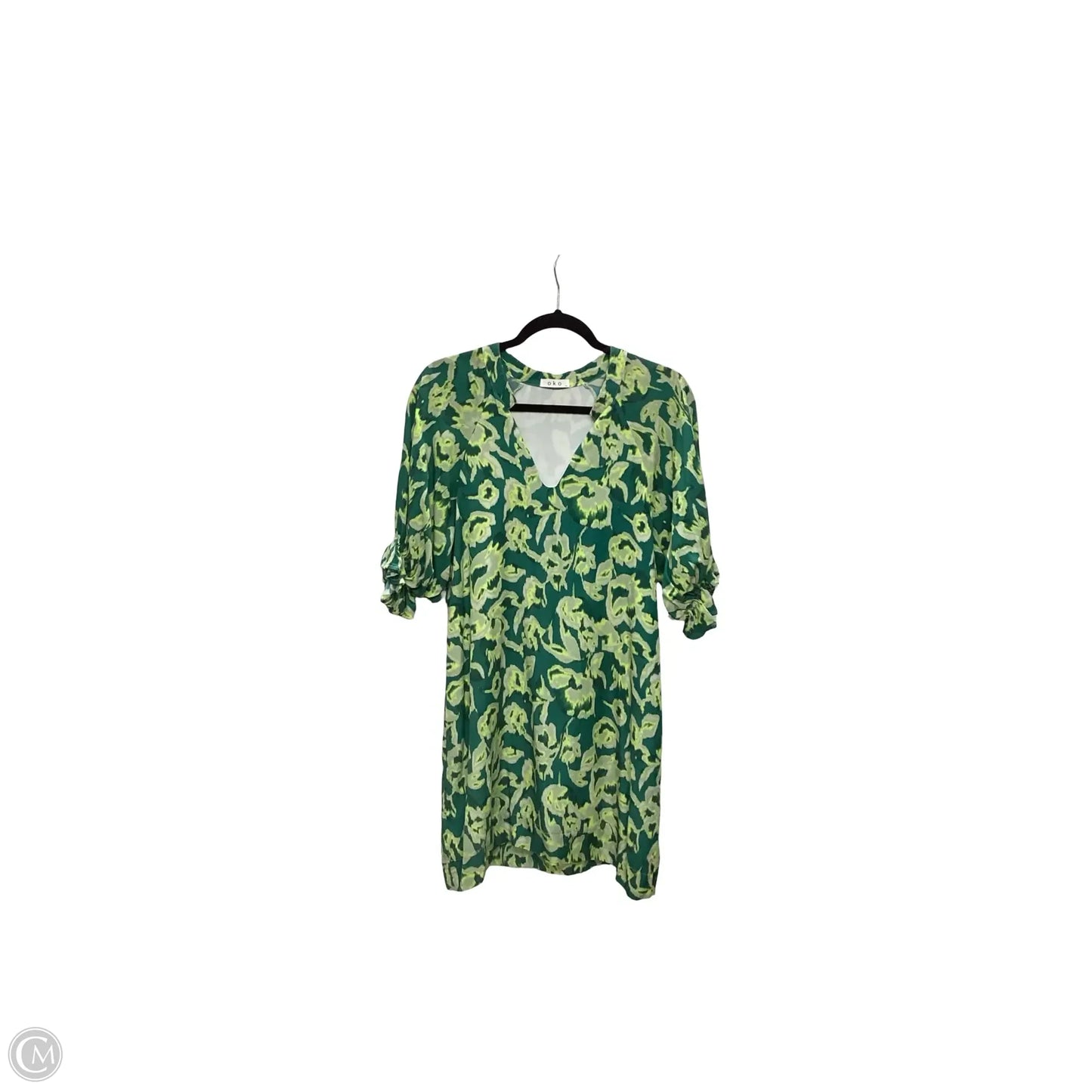 Dress Casual Short By Oko In Green, Size: M