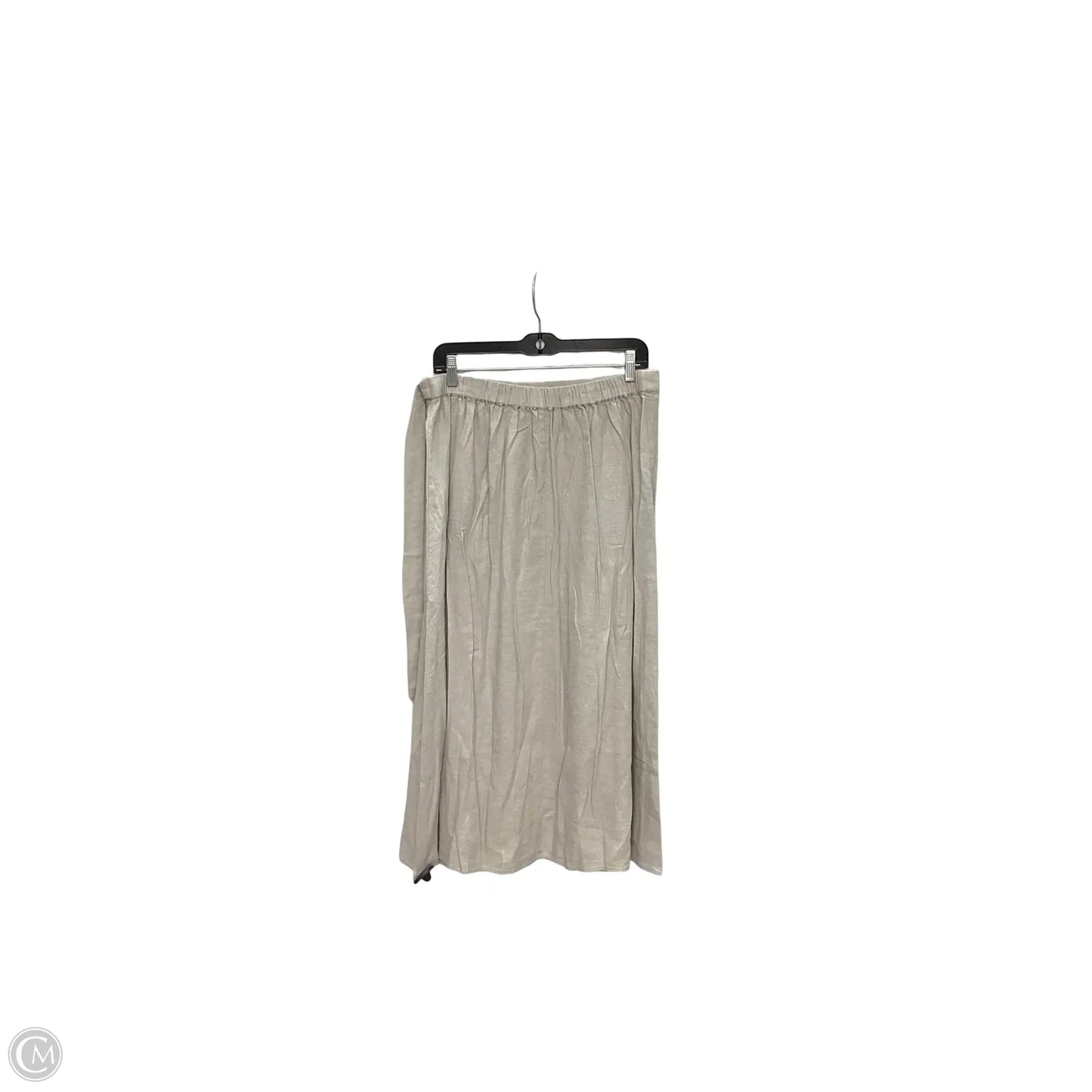 Skirt Midi By J. Crew In Tan, Size: M