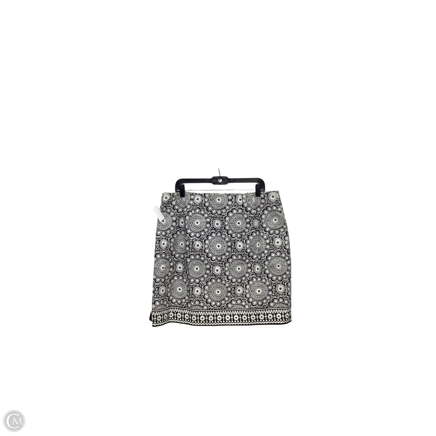 Skirt Mini & Short By Talbots In Black & White, Size: 14