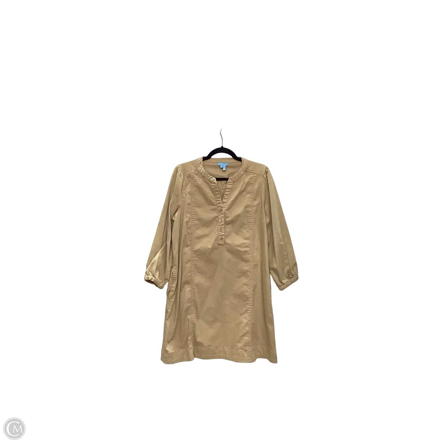 Dress Casual Short By Draper James In Brown Denim, Size: L