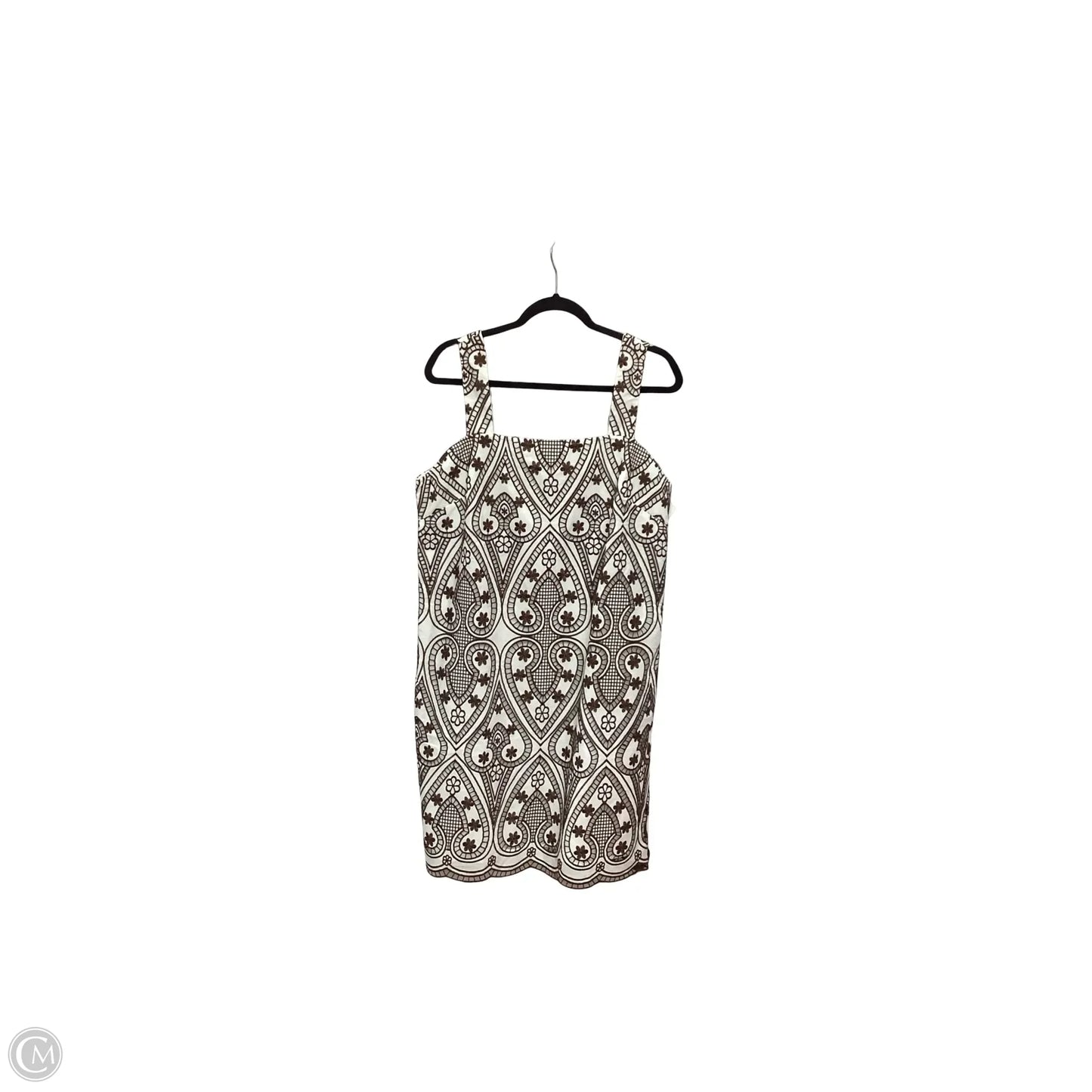 Dress Casual Short By Talbots In Brown & White, Size: 12