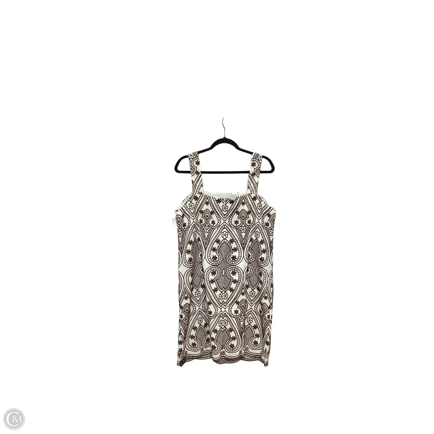 Dress Casual Short By Talbots In Brown & White, Size: 12