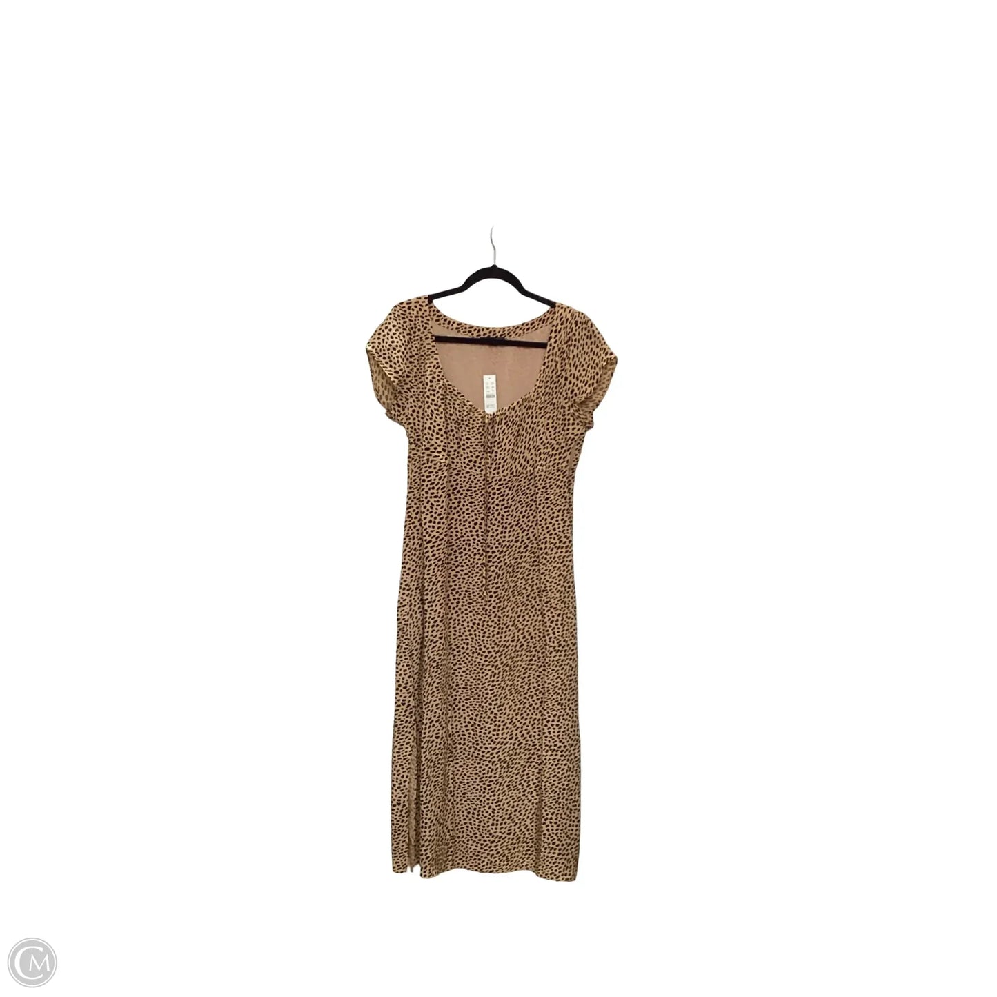Dress Casual Maxi By J. Crew In Animal Print, Size: 12