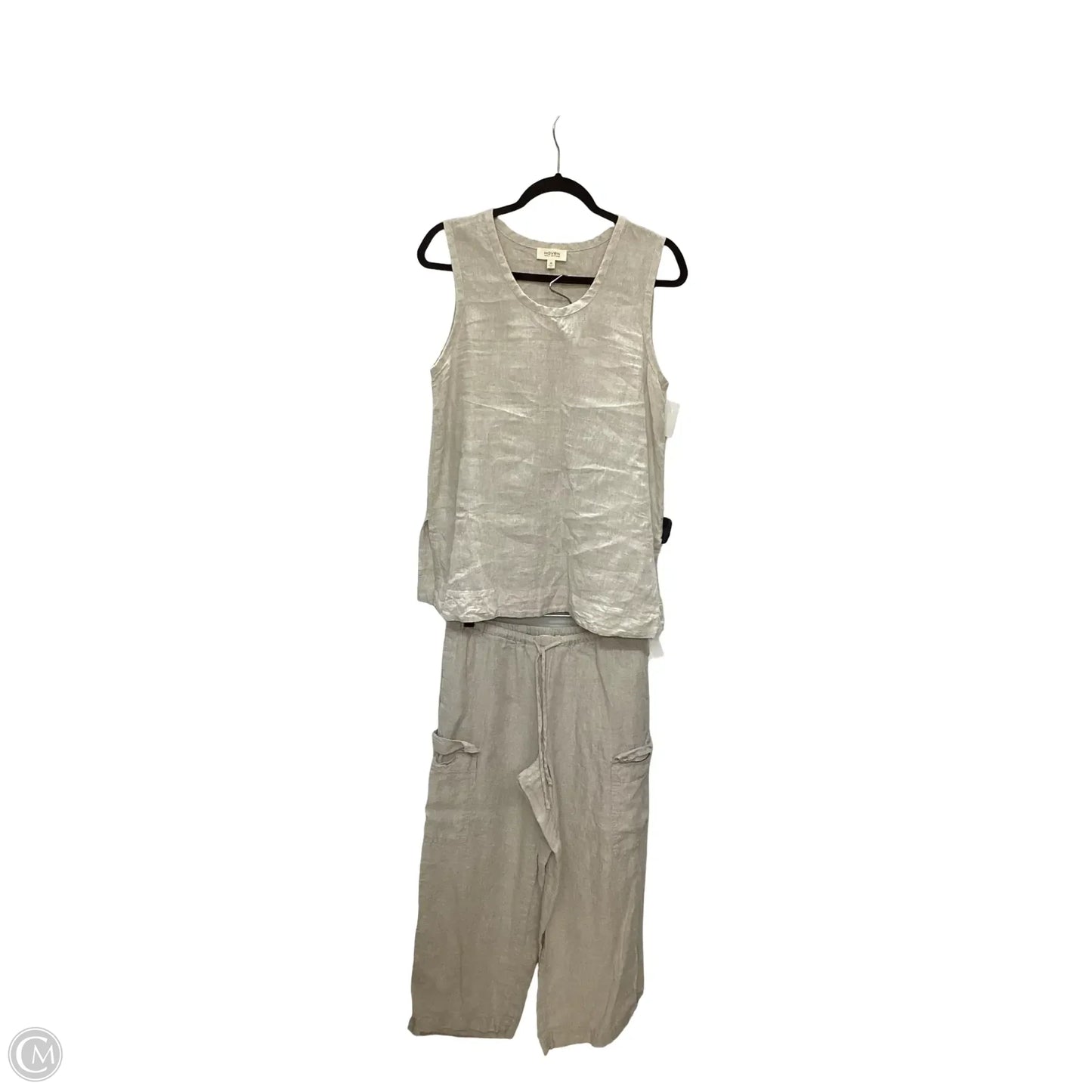 Pants Set 2pc By Haven In Tan, Size: M