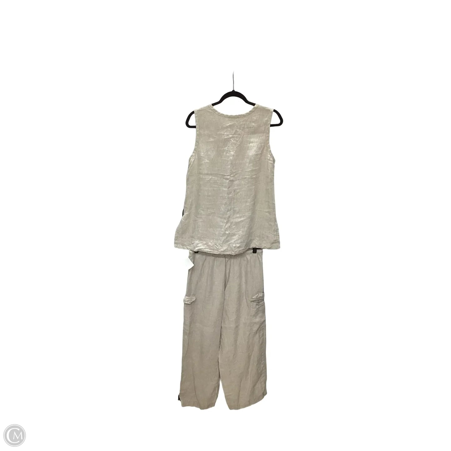 Pants Set 2pc By Haven In Tan, Size: M