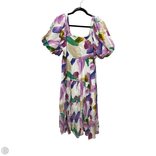 Dress Casual Maxi By Entro In Multi-colored, Size: L