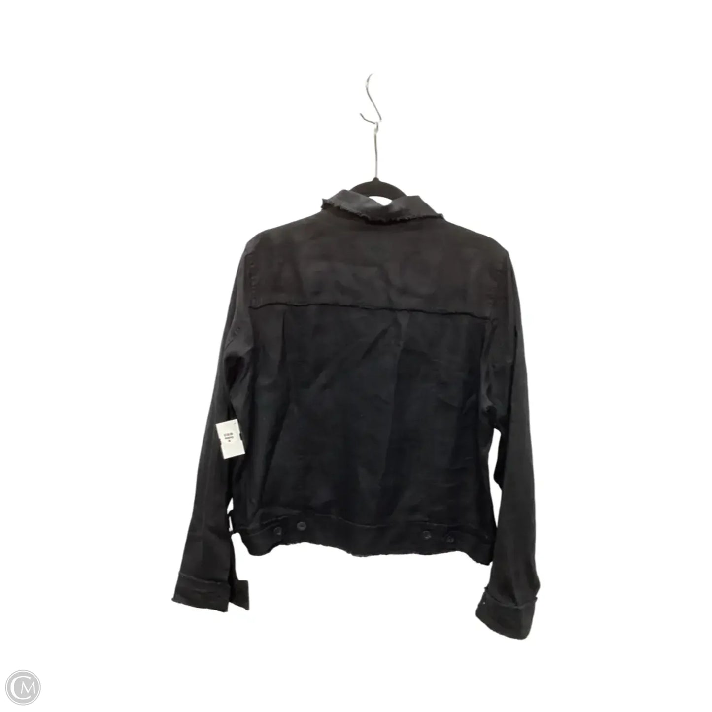 Jacket Denim By Tommy Bahama In Black, Size: L