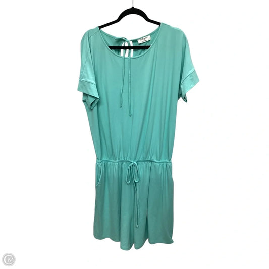 Romper By Zenana Outfitters In Blue, Size: 1x