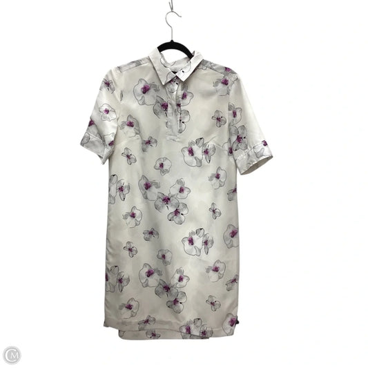Dress Casual Midi By Banana Republic In White, Size: S