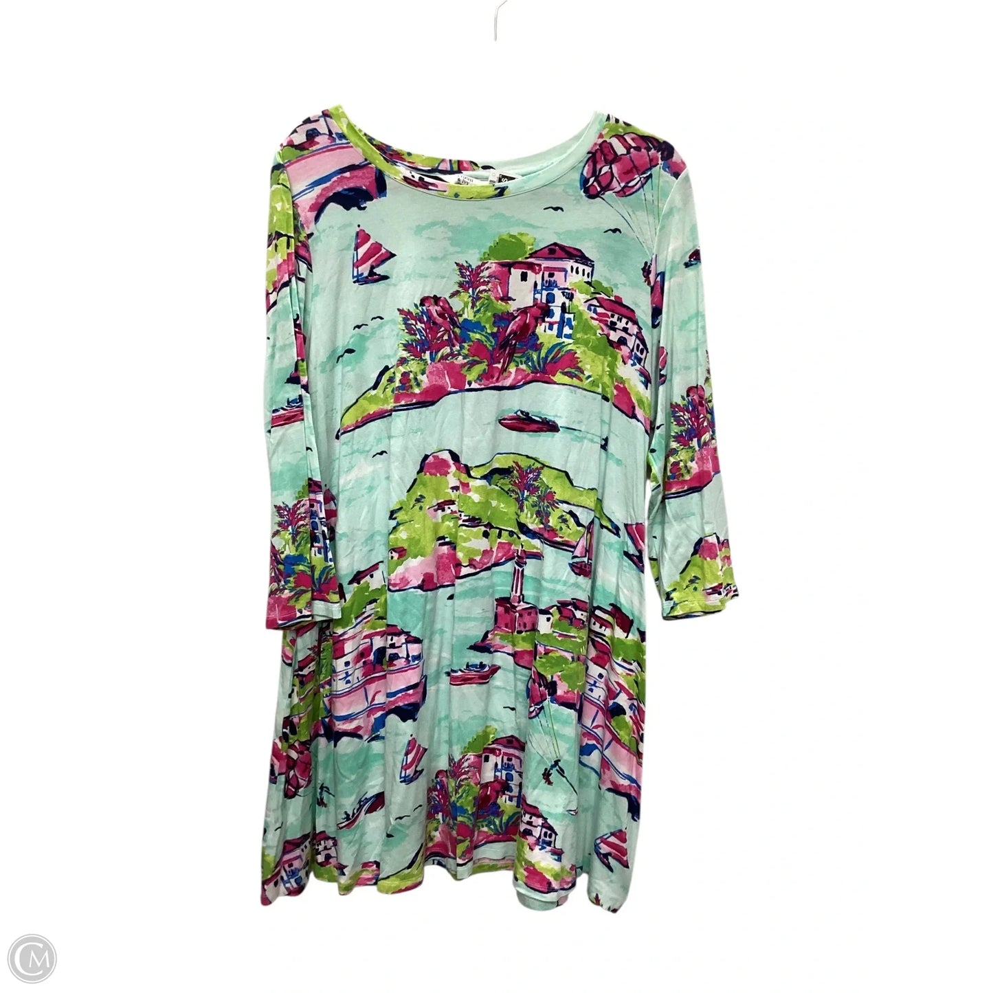 Dress Casual Midi By Crown And Ivy In Multi-colored, Size: 1x