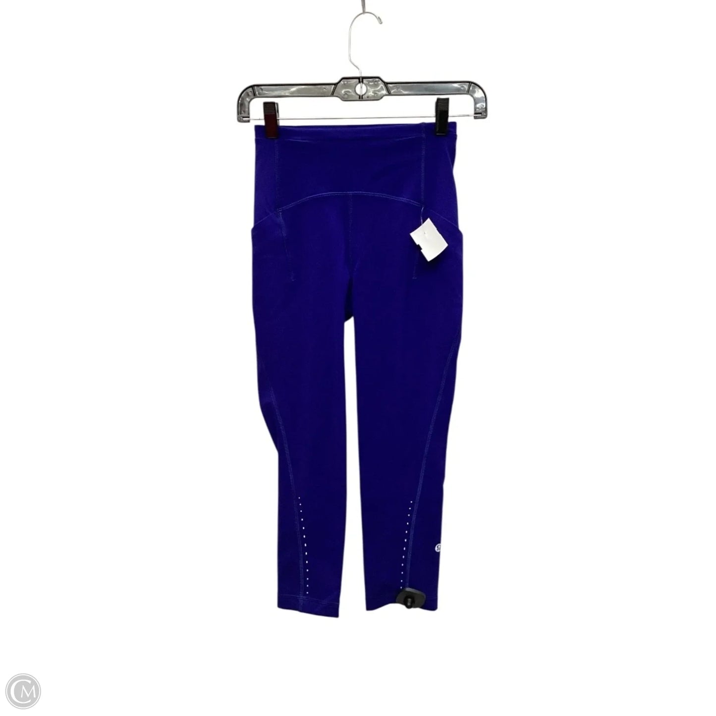 Athletic Leggings By Lululemon In Blue, Size: 2