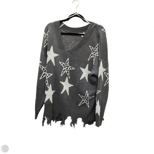 Sweater By Umgee In Grey, Size: L