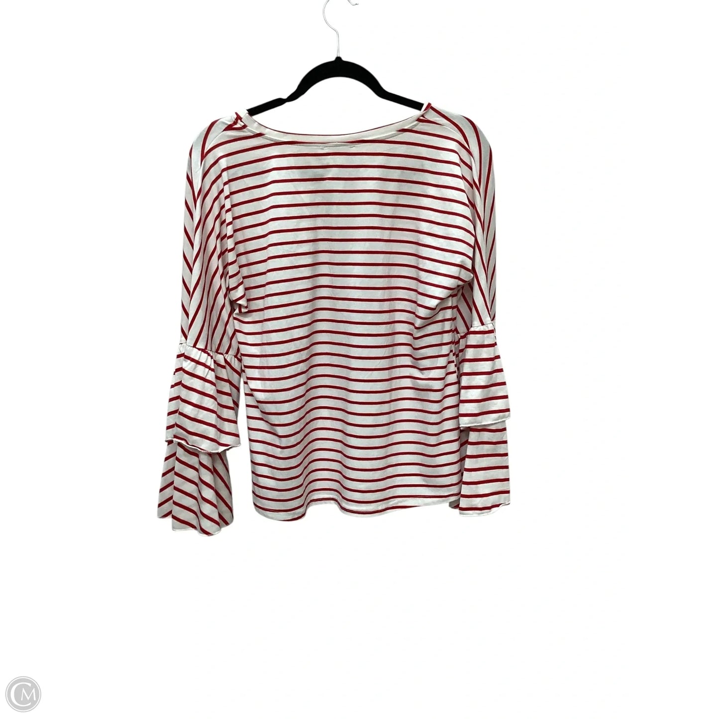 Top Long Sleeve By Umgee In Striped Pattern, Size: S