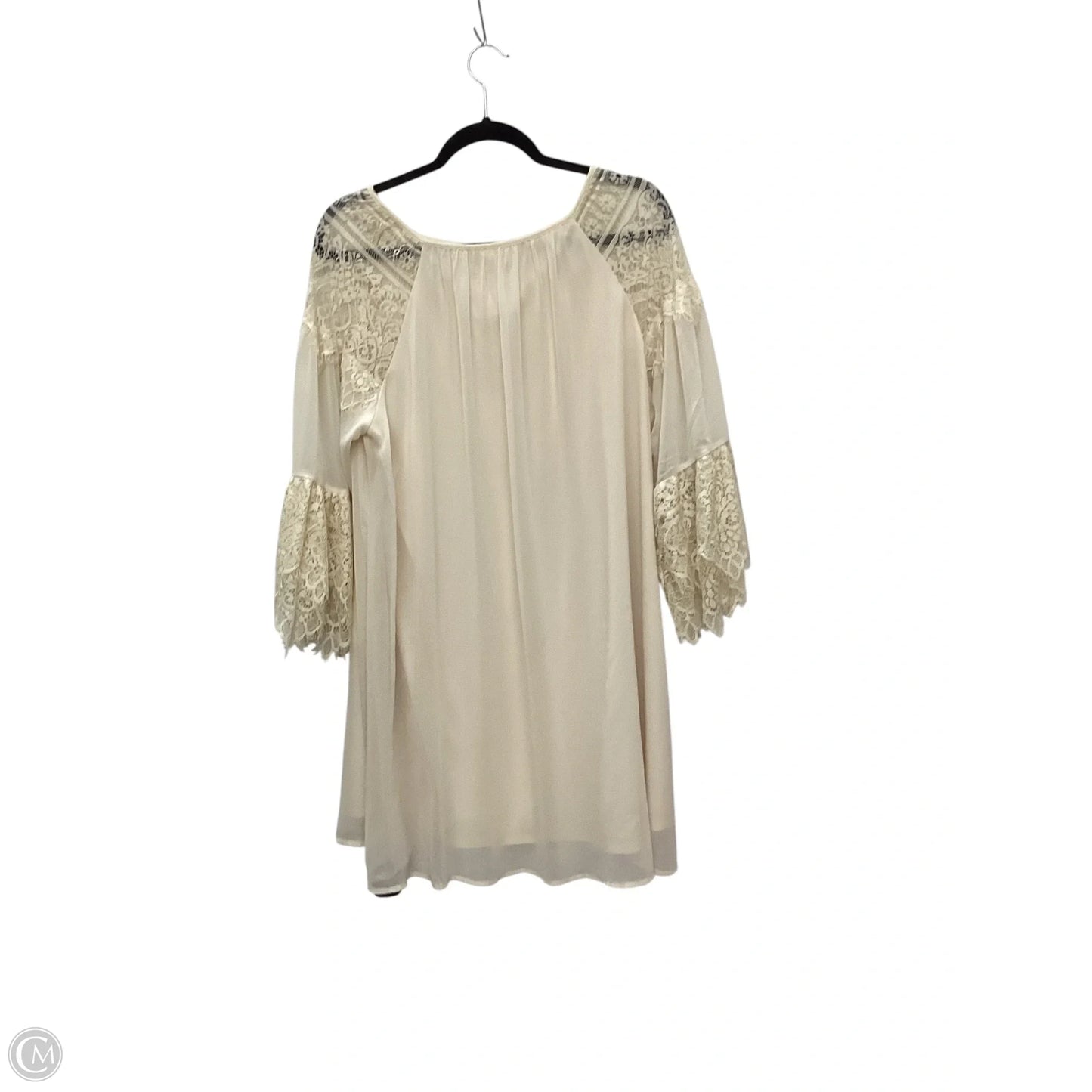 Dress Casual Midi By Entro In Beige, Size: L