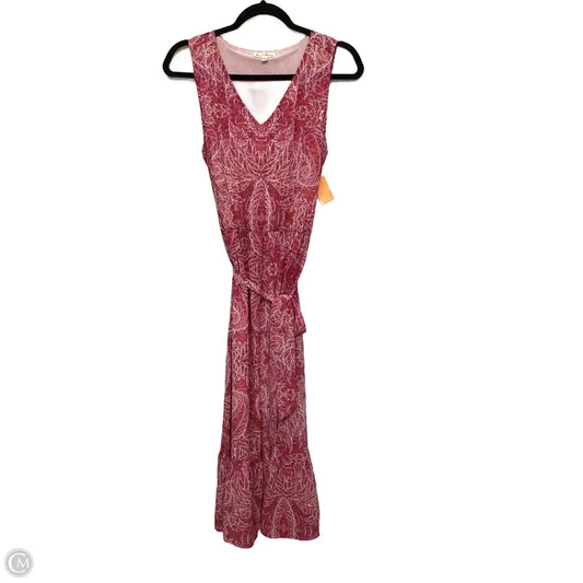 Dress Casual Maxi By Jane And Delancey In Pink, Size: M