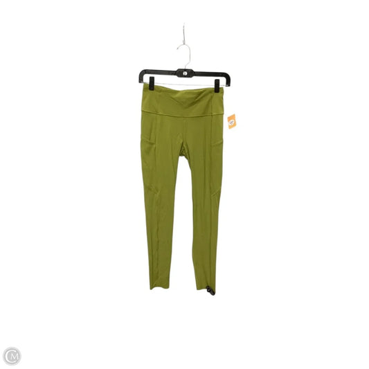 Athletic Leggings By Lululemon In Green, Size: 6