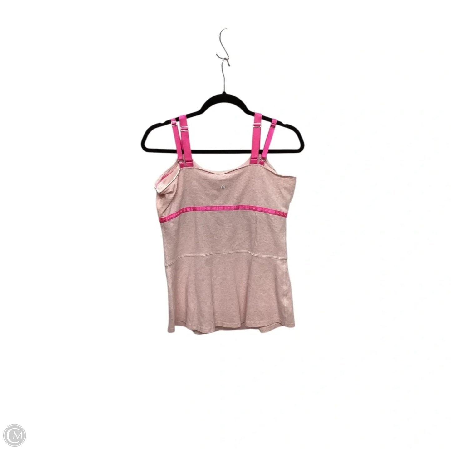 Athletic Tank Top By Lululemon In Pink, Size: 12