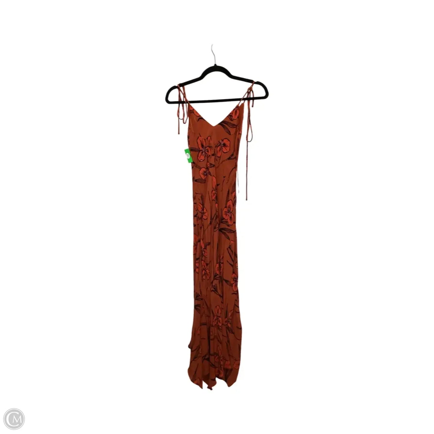 Dress Casual Maxi By Anthropologie In Orange, Size: Xs
