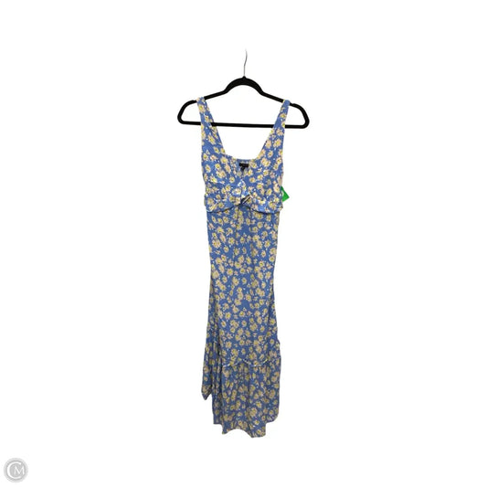 Dress Casual Maxi By Who What Wear In Blue, Size: Xs