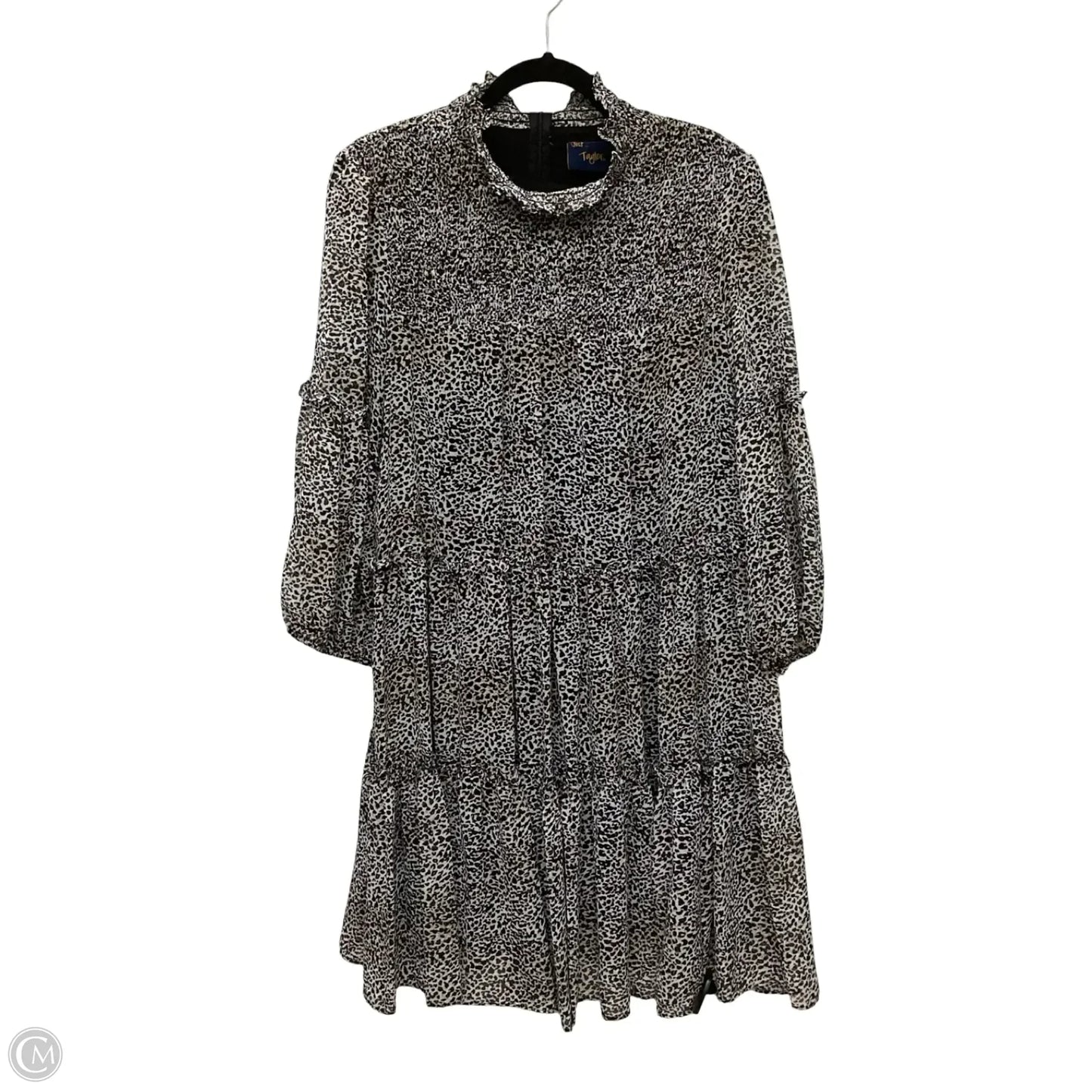 Dress Casual Short By Just Taylor In Grey, Size: M