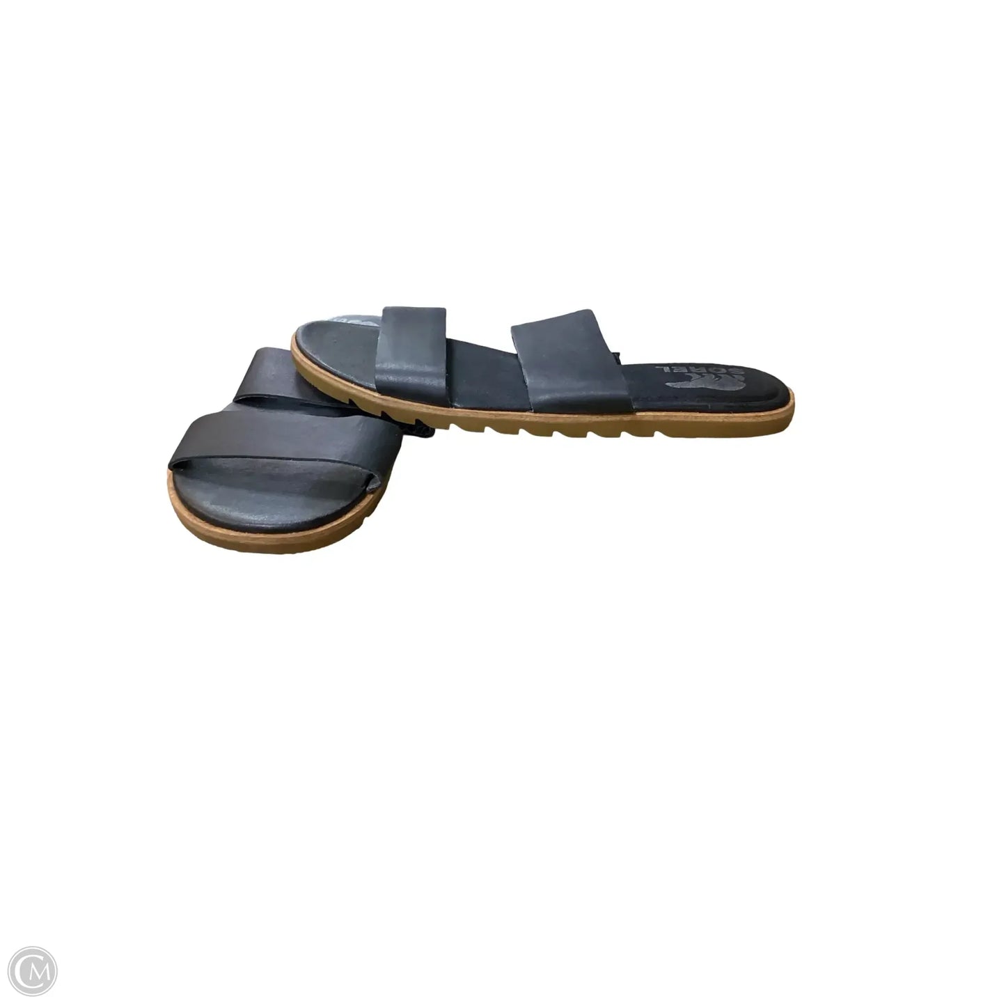 Sandals Flats By Sorel In Black, Size: 8