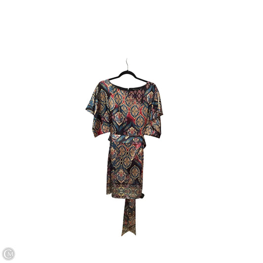 Dress Casual Short By Bcbgmaxazria In Multi-colored, Size: Xs