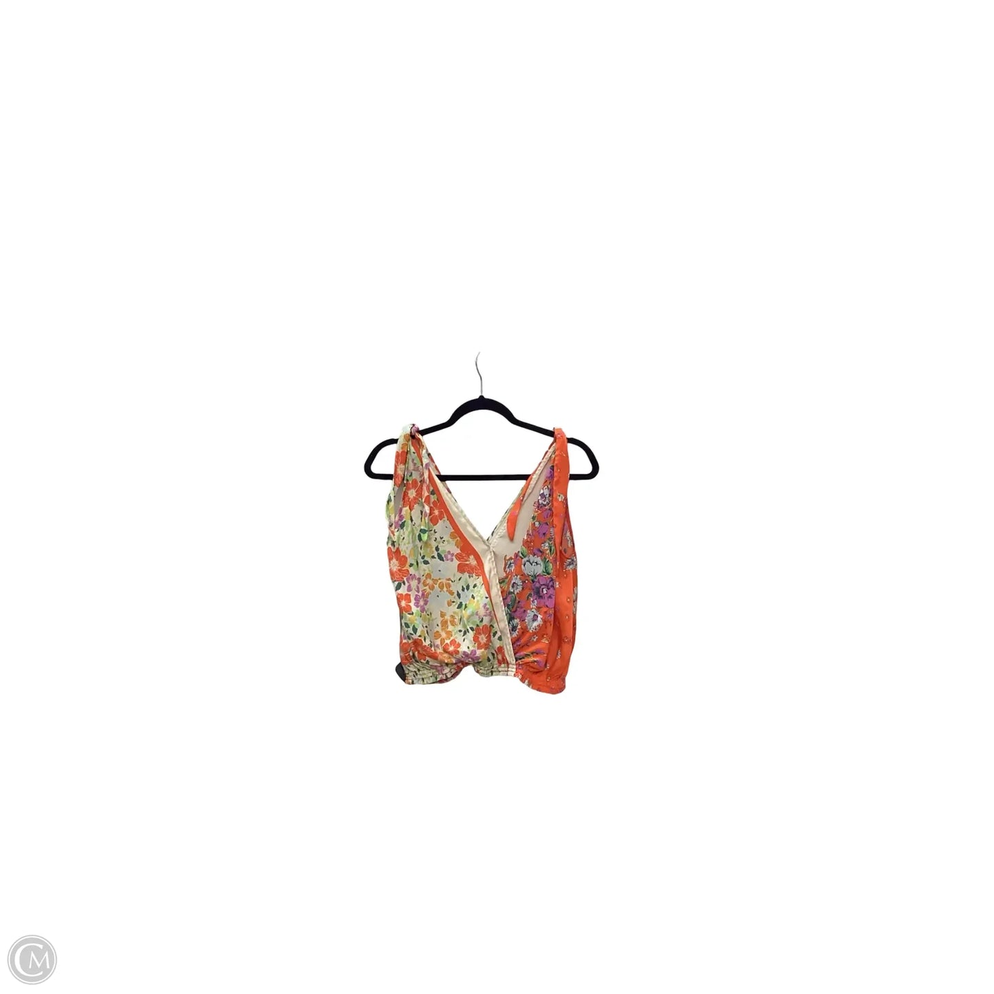 Blouse Sleeveless By Free People In Orange, Size: S