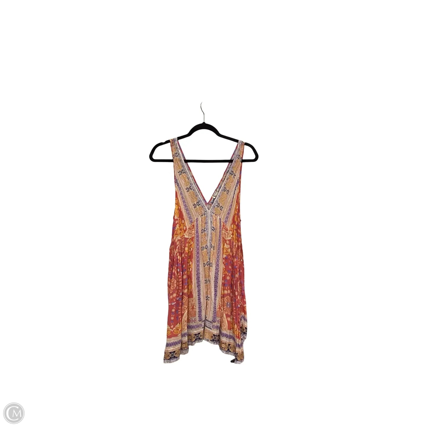 Blouse Sleeveless By Free People In Orange, Size: S
