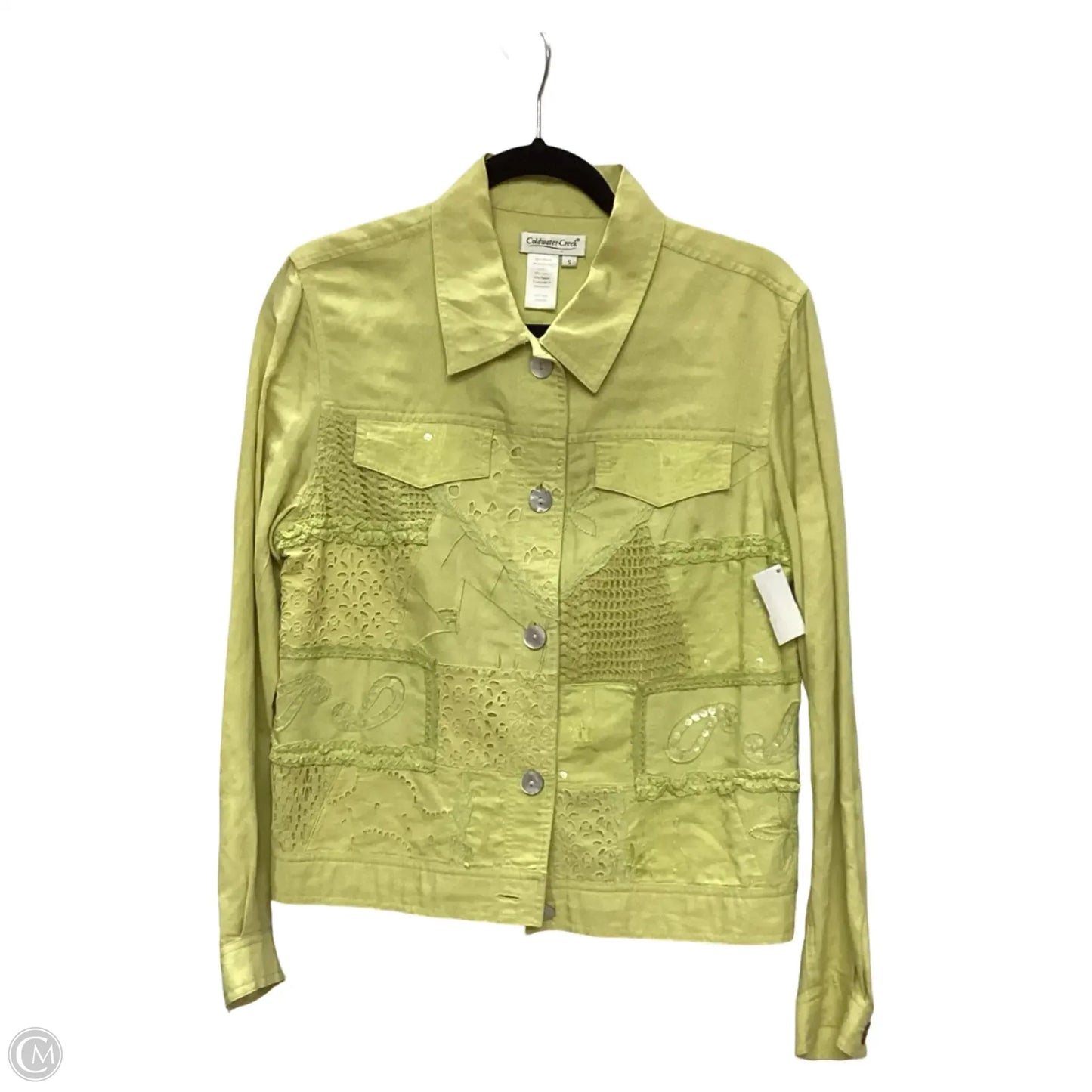Jacket Other By Coldwater Creek In Green, Size: S