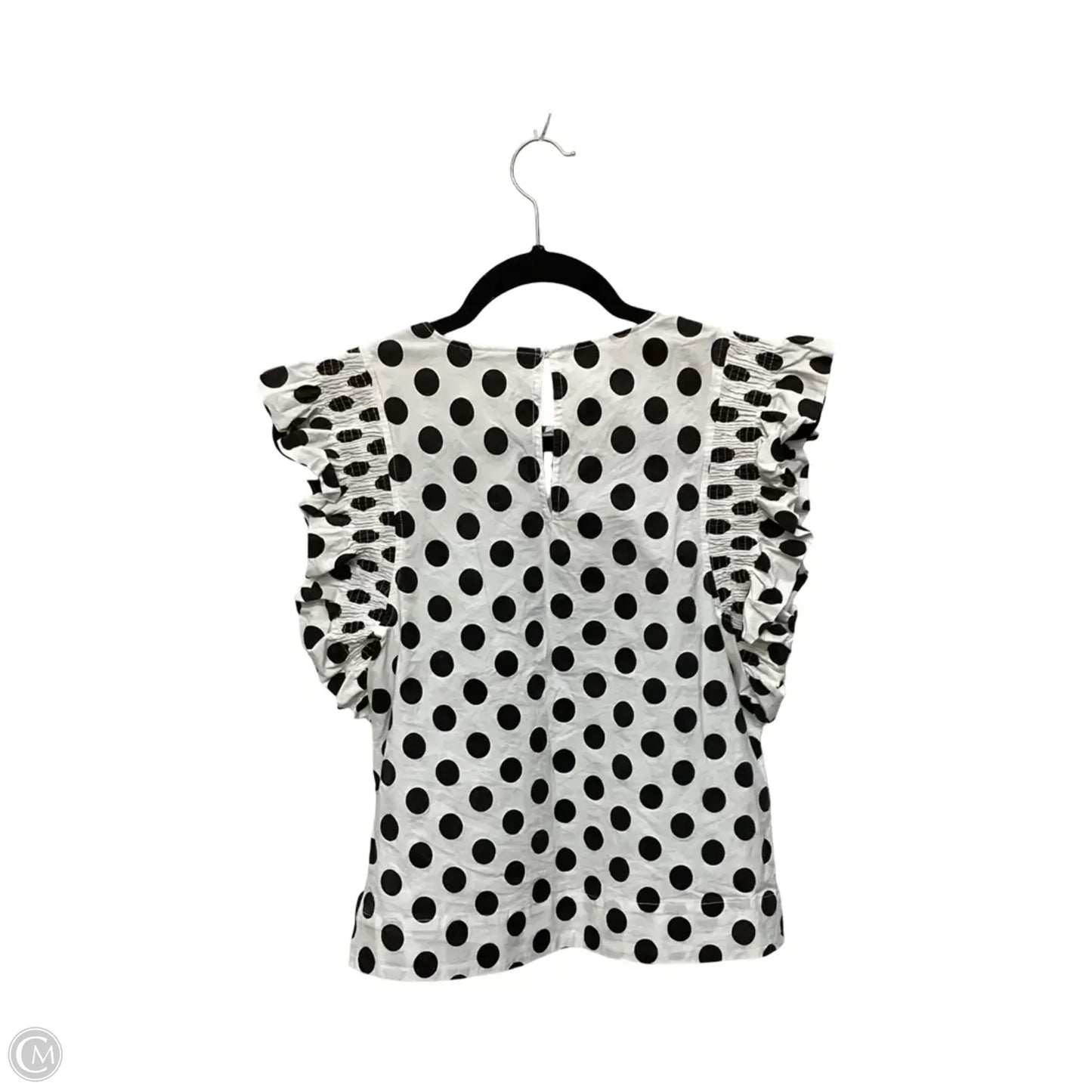 Top Sleeveless By English Factory In Polkadot Pattern, Size: Xs