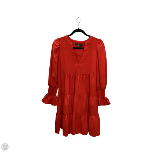 Dress Casual Short By Pomander Place In Red, Size: S