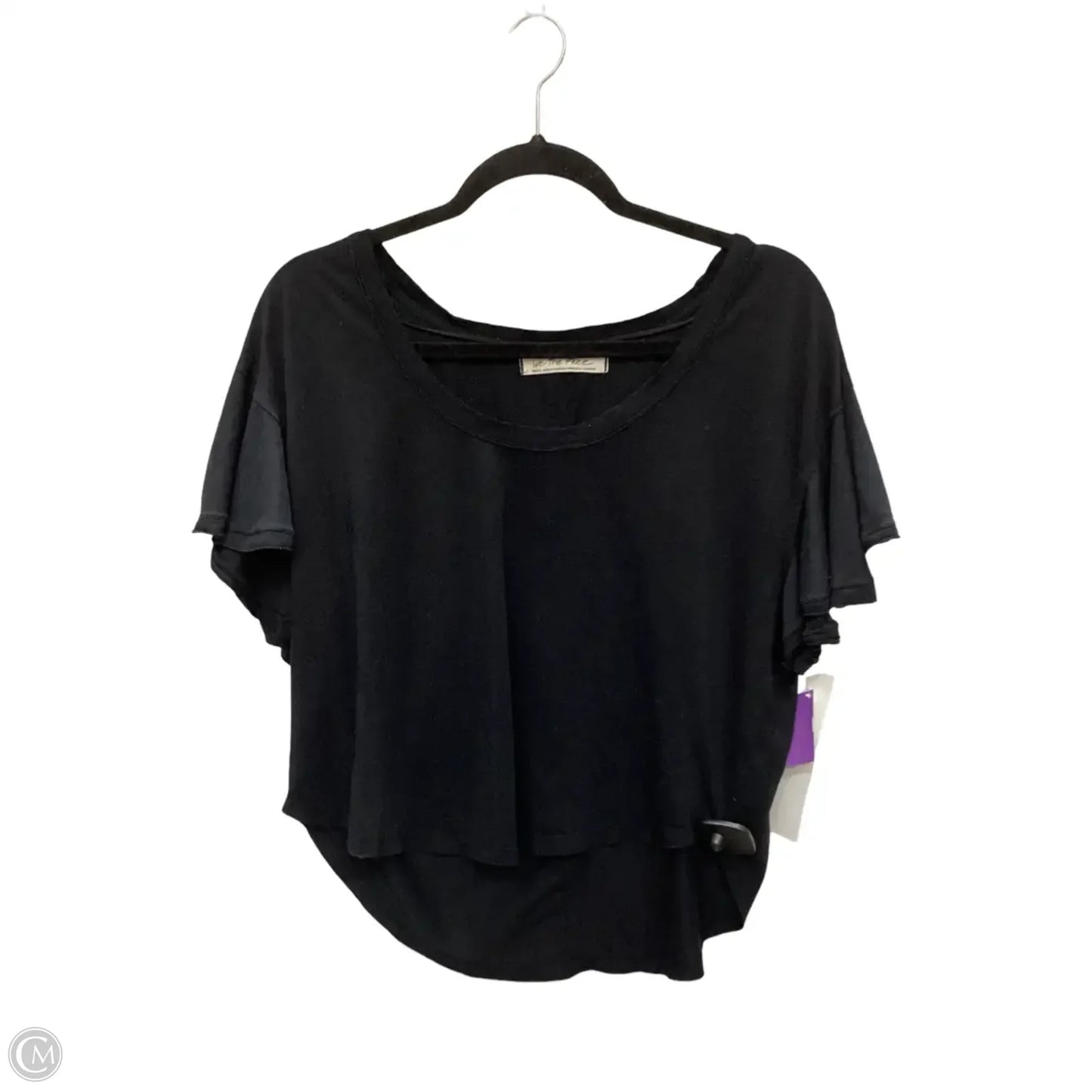 Top Short Sleeve Basic By We The Free In Black, Size: S