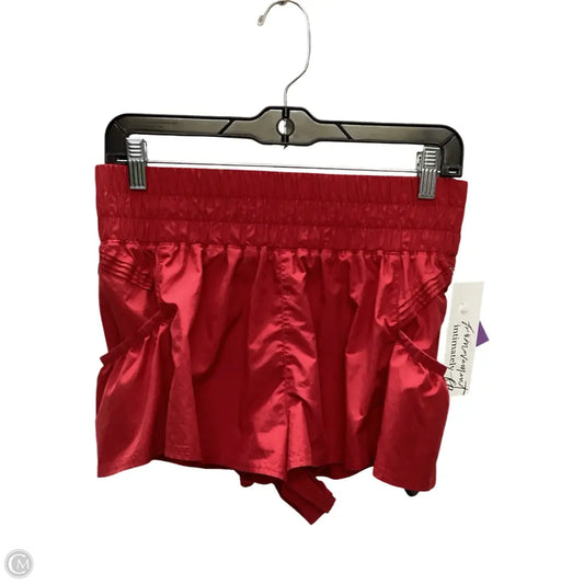 Athletic Shorts By Free People In Red, Size: S