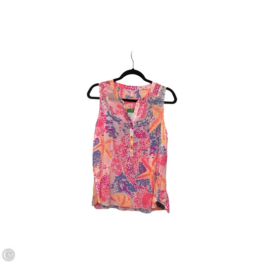 Blouse Designer By Lilly Pulitzer In Multi-colored, Size: S