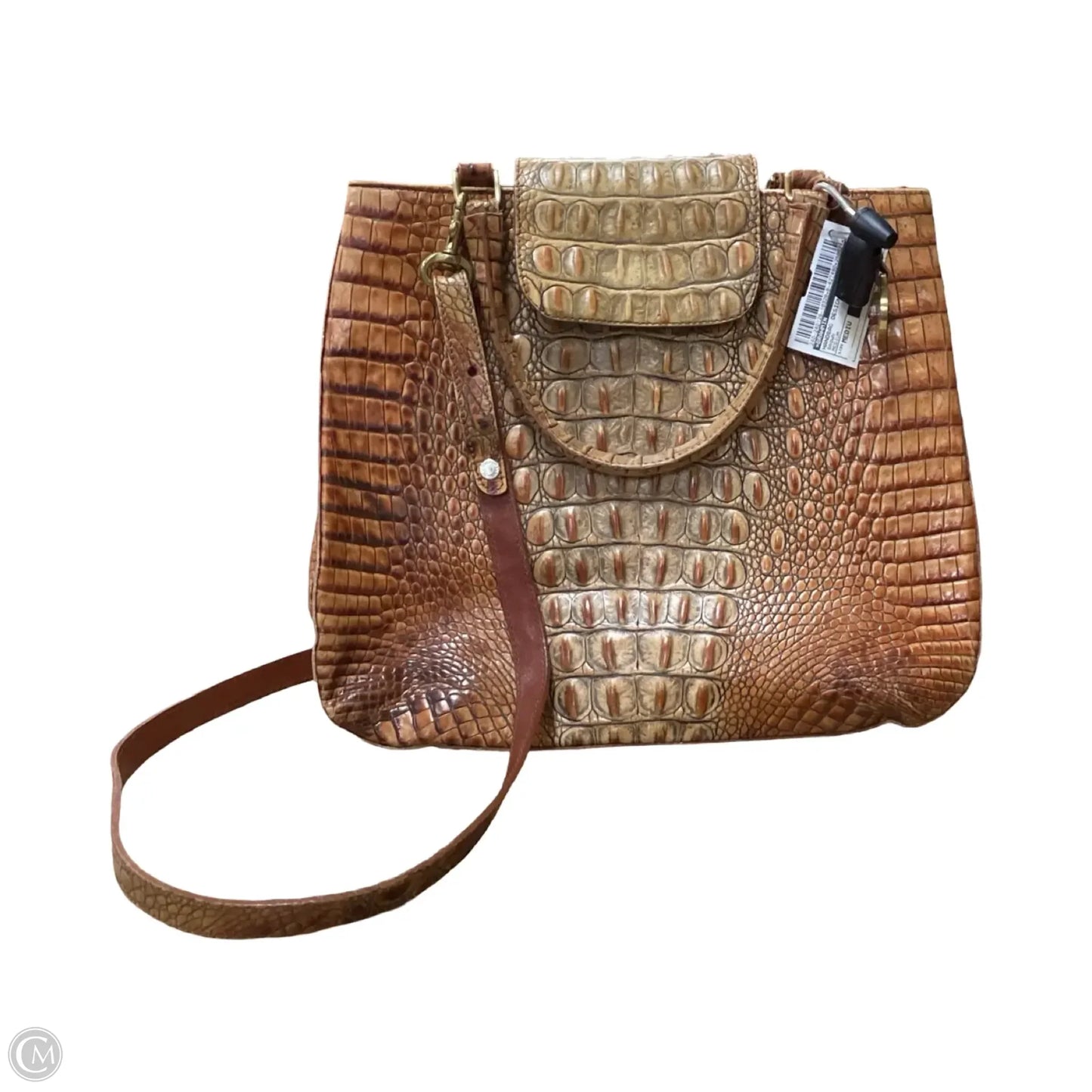 Handbag Designer By Brahmin, Size: Medium