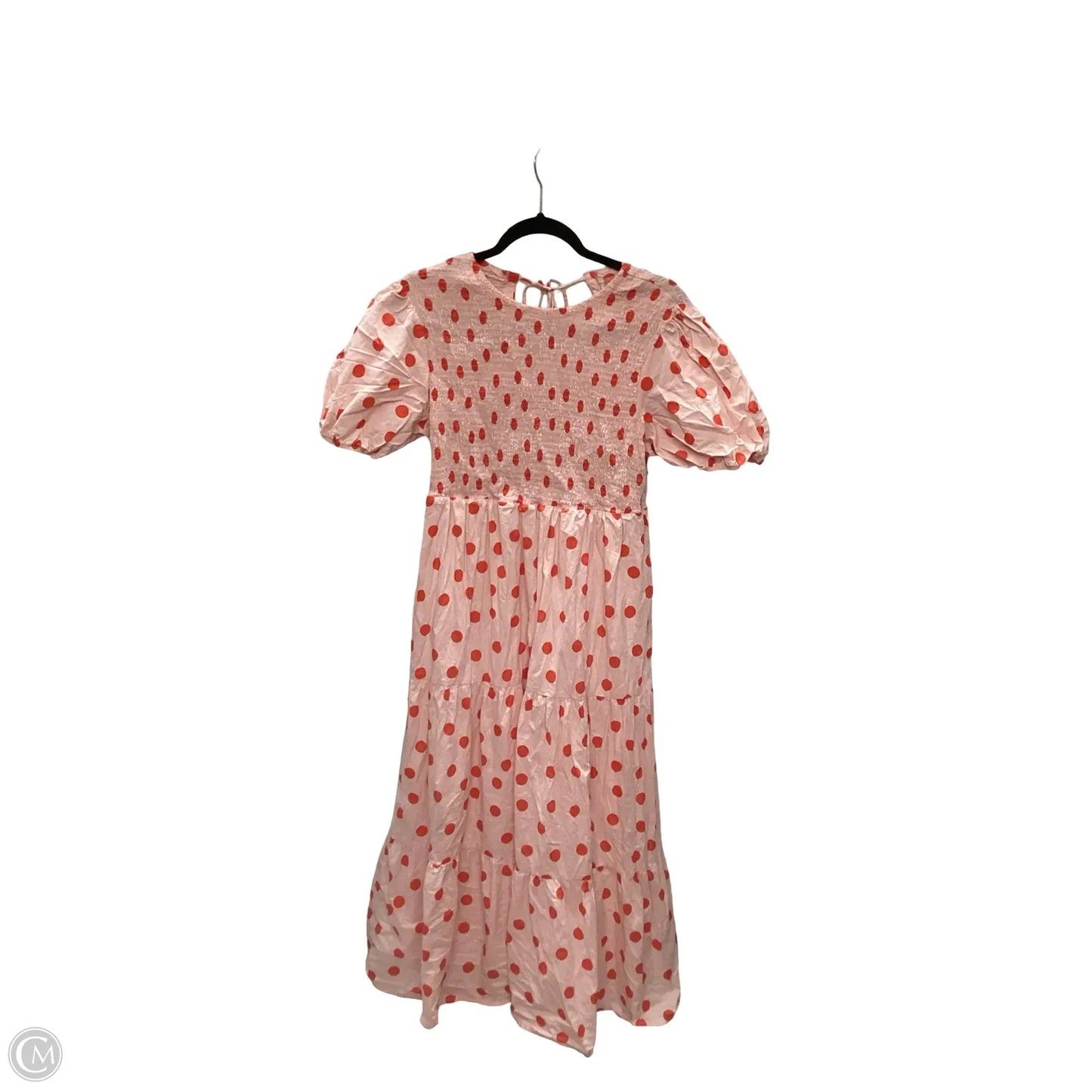 Designer Dress Casual Maxi By Petal & Pup In Polkadot Pattern, Size: 10