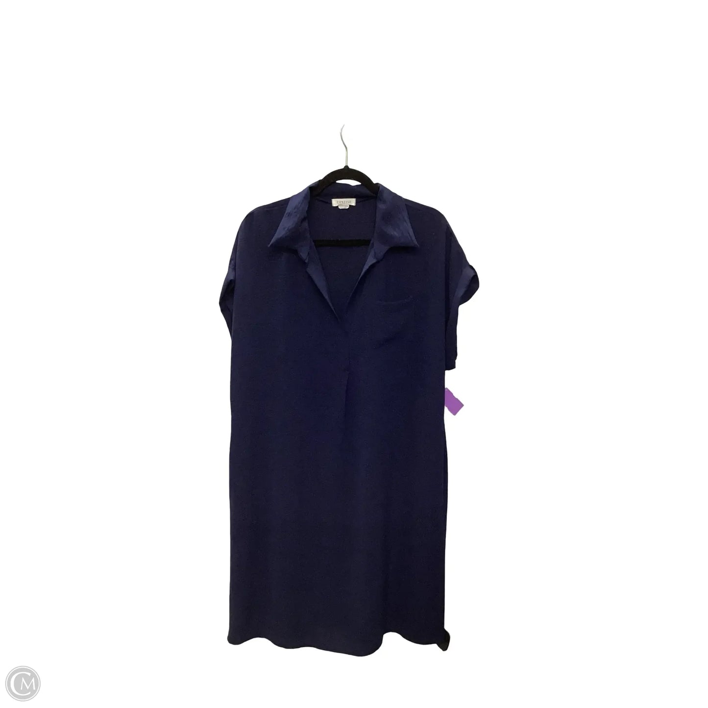 Dress Casual Short By Espresso In Navy, Size: Xl