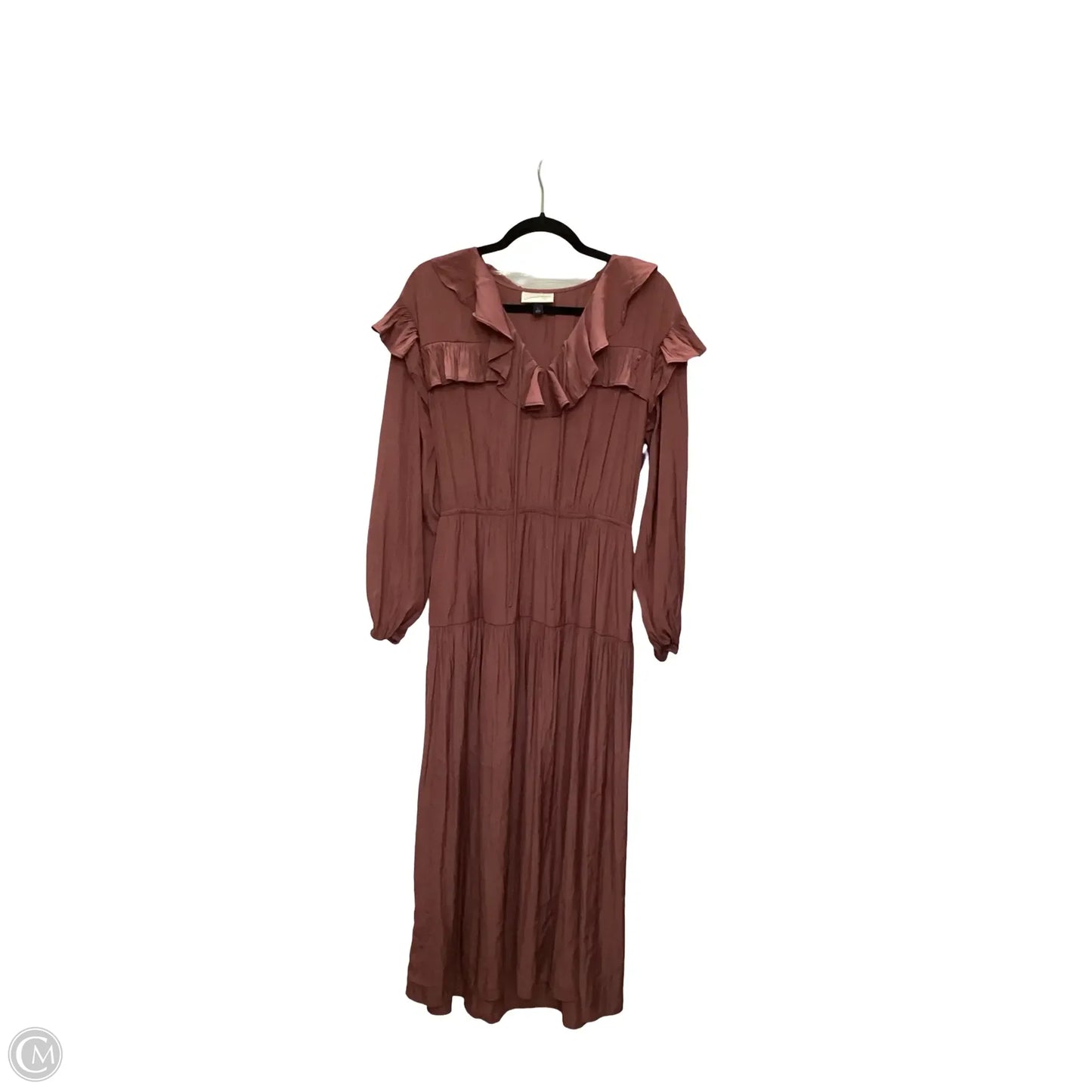 Dress Casual Midi By Universal Thread In Red, Size: S