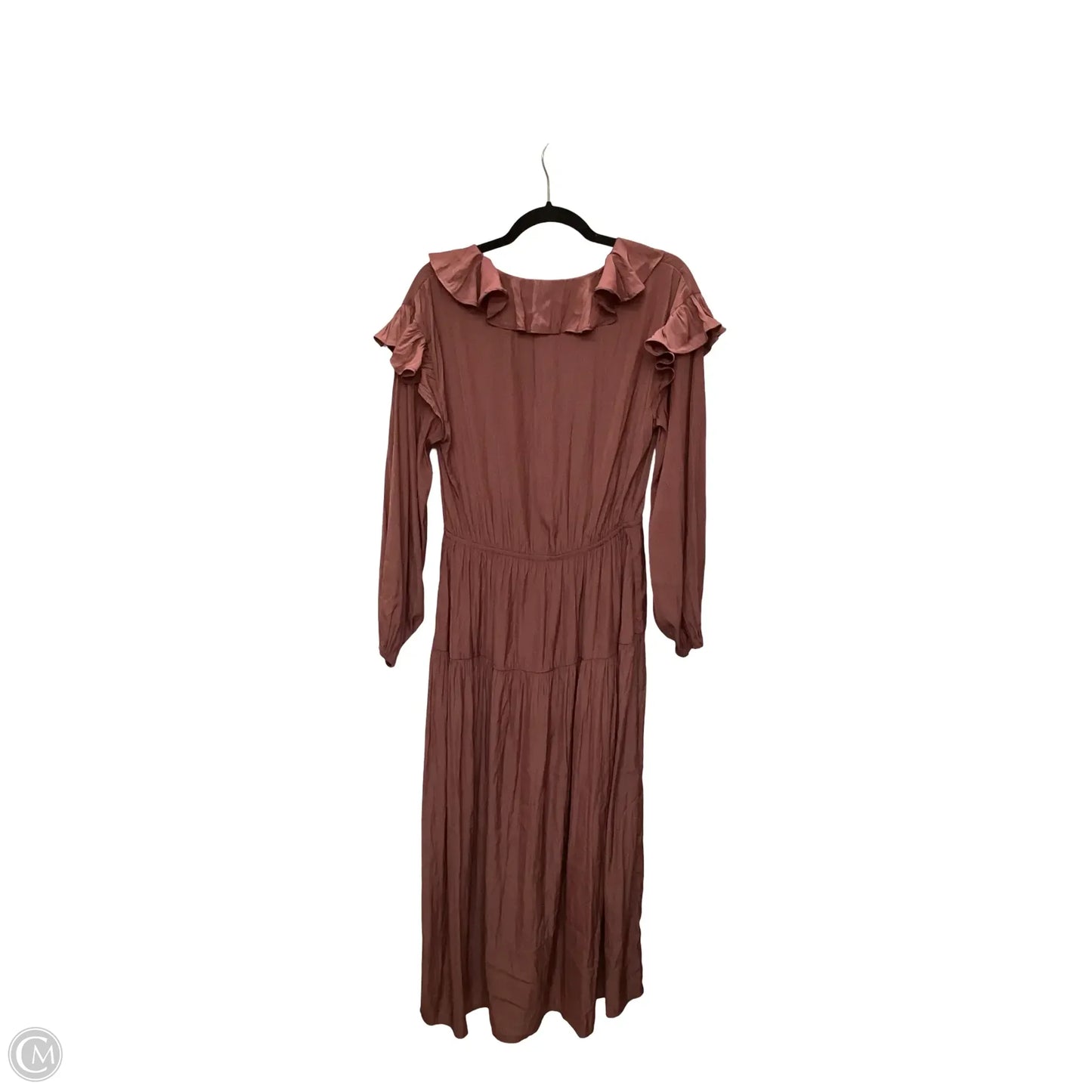 Dress Casual Midi By Universal Thread In Red, Size: S