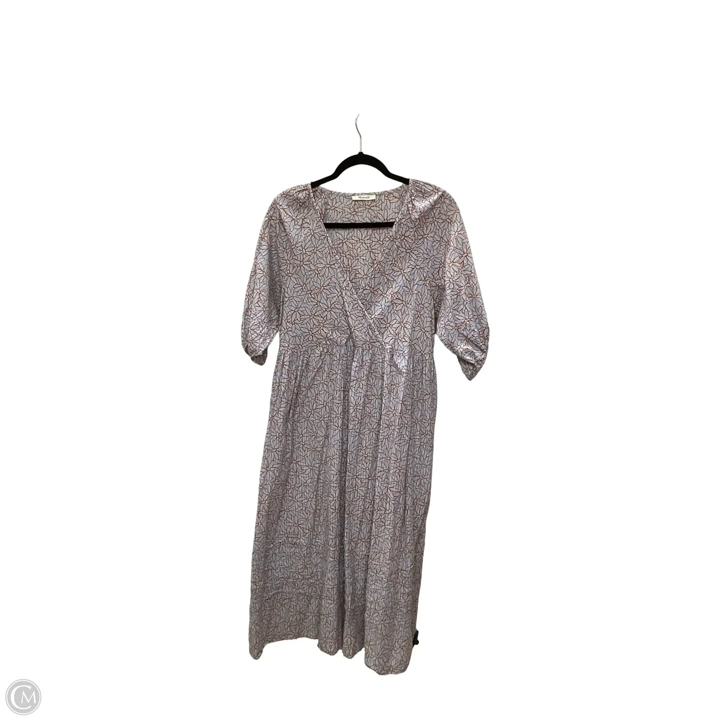 Dress Casual Maxi By Madewell In Floral Print, Size: L