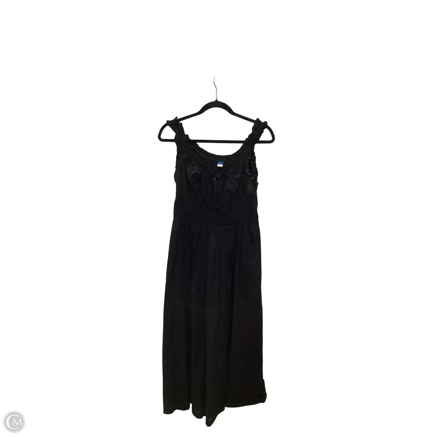 Dress Casual Maxi By Old Navy In Black, Size: M